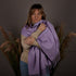 Thick Lilac Color Scarf XL Cashmere